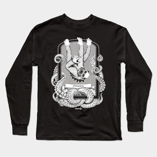 Lovecraft Ithaqua Long Sleeve T-Shirt by EmptyIs